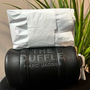 Marc Jacobs Black Leather Bag with Yellow Tag SOLD